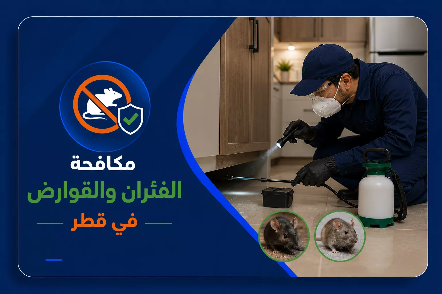 مكافحة الفئران والقوارض في قطر