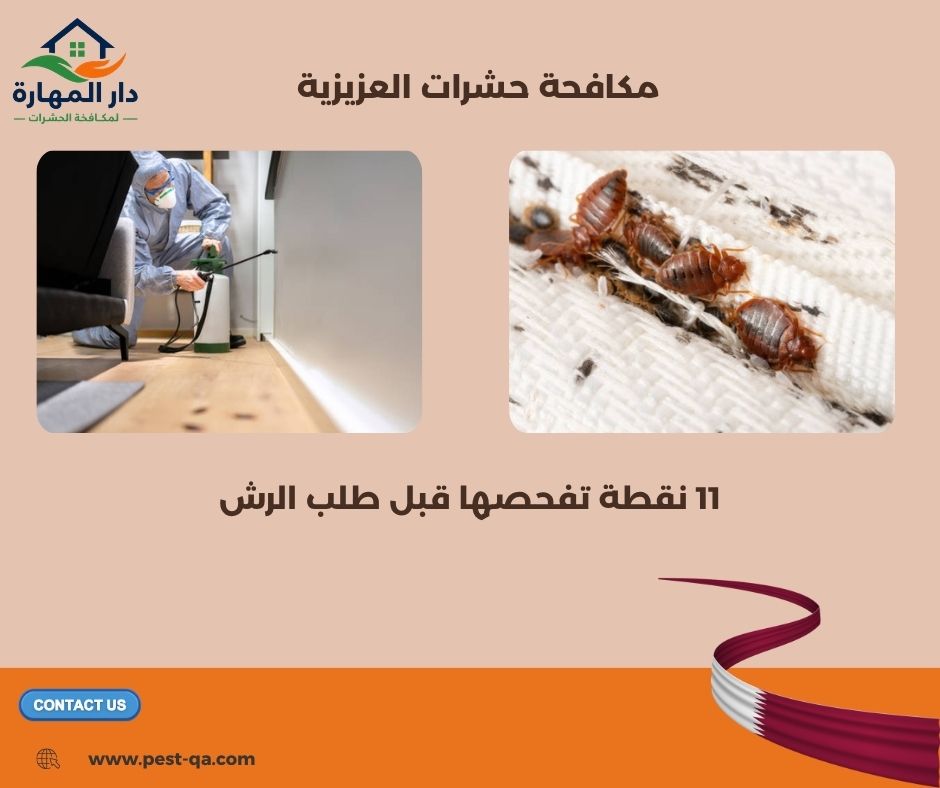 مكافحة حشرات العزيزية