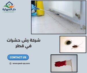 شركة رش حشرات في قطر