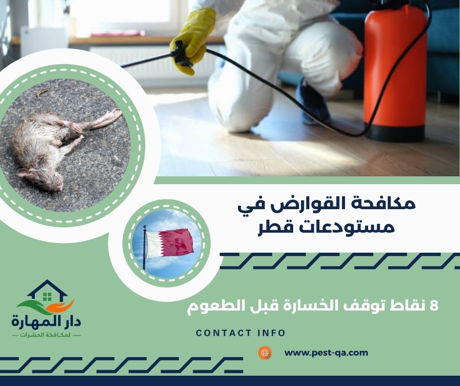 مكافحة القوارض في مستودعات قطر