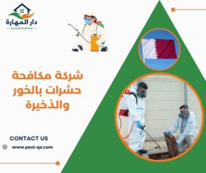شركة مكافحة حشرات بالخور والذخيرة