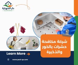 شركة مكافحة حشرات بالخور والذخيرة