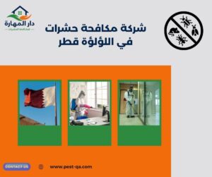 شركة مكافحة حشرات في اللؤلؤة قطر