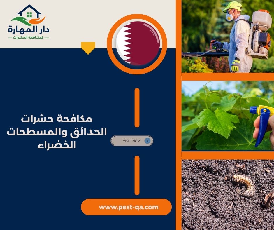 مكافحة حشرات الحدائق والمسطحات الخضراء مكافحة حشرات الحدائق والمسطحات الخضراء